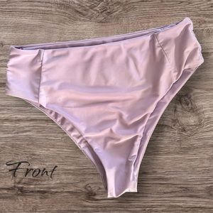 High waisted bikini bottom